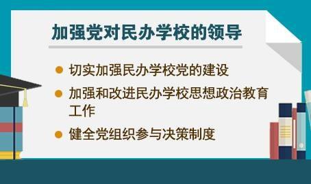 关于加强民办学校党的建设工作的意见(试行)